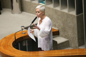 ***ARQUIVO***BRASÍLIA, DF, 13.07.2016 - A ex-deputada federal Cristiane Brasil, filha do também ex-deputado Roberto Jefferson.