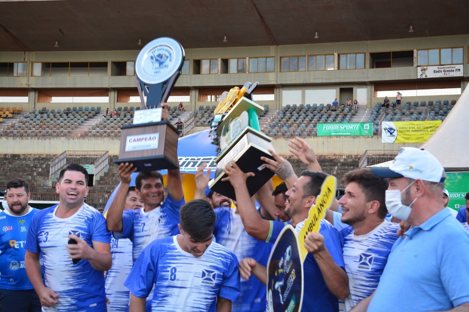 copa assomasul aquidauana prefeitura servidores atletas esporte futebol