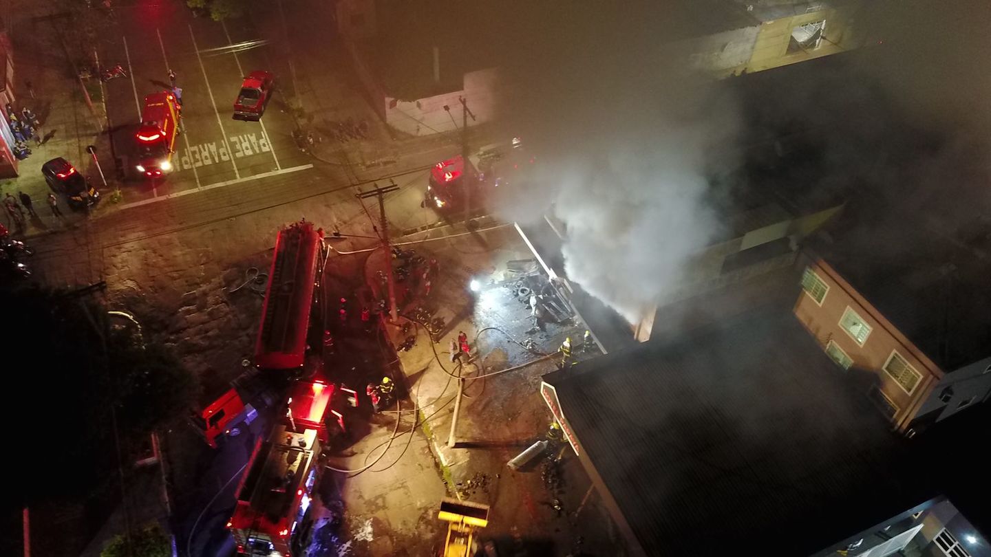 incendio loja tapecaria comercio centro campo grande ms