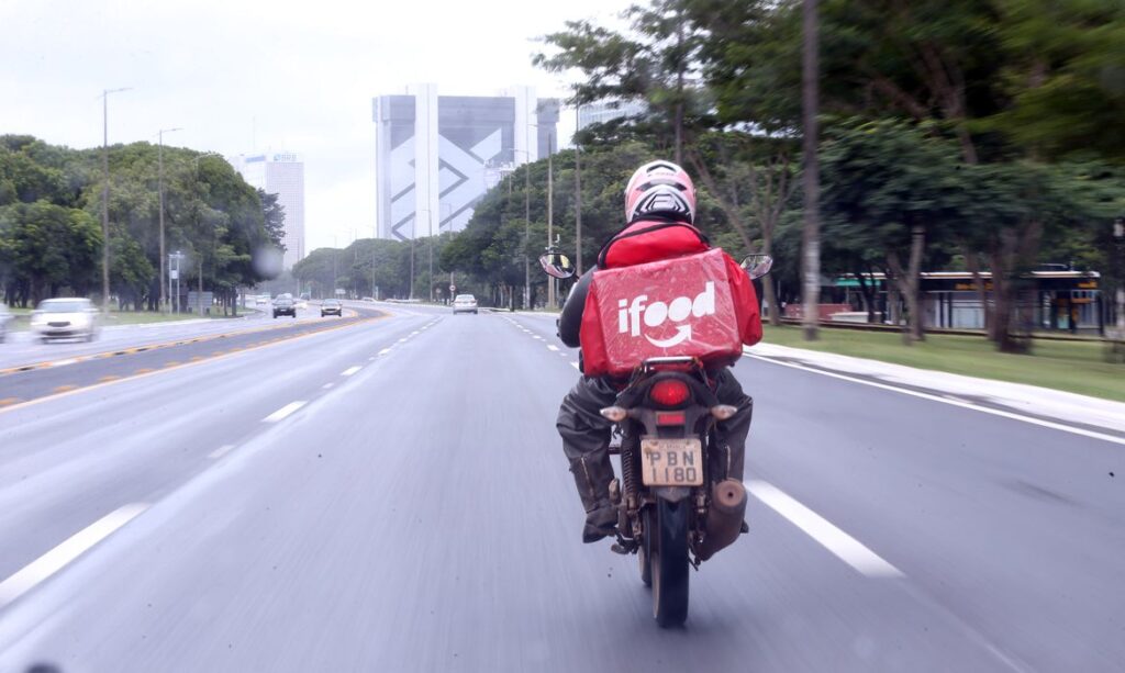 Motoentregdor aplicativo iFood