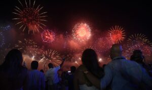 Queima de fogos na praia de Copacabana, Réveillon Rio 2019