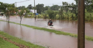 avenida consul assaf trad alagamento alagado chuva campo grande ms