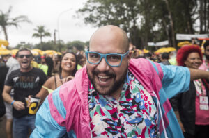 *ARQUIVO* São Paulo, SP, BRASIL, 01-03-2020 - Ator e Cantor Tiago Abravanel desfila no Bloco de Preta Gil na Av Pedro Alvares Cabral, no Ibirapuera.