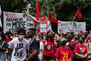 Protesto em São Paulo