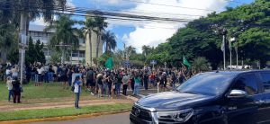 protesto mobilizacao passeata professores rede municipal de ensino reme prefeitura de campo grande prefeito marquinhos trad