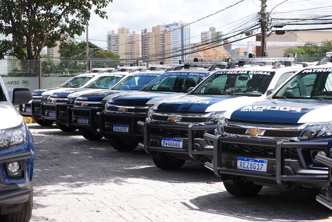 programa campo seguro governo do estado mato grosso do sul seguranca publica viaturas policia militar pm