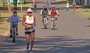 Exercício amigos do parque lazer campo grande