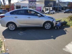 motociclista é ferido