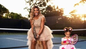 Serena Williams e filha Olympia