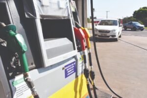 bomba de gasolina inflação