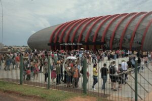 Visitação fila bioparque