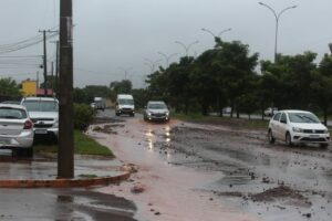 Chuva buraco