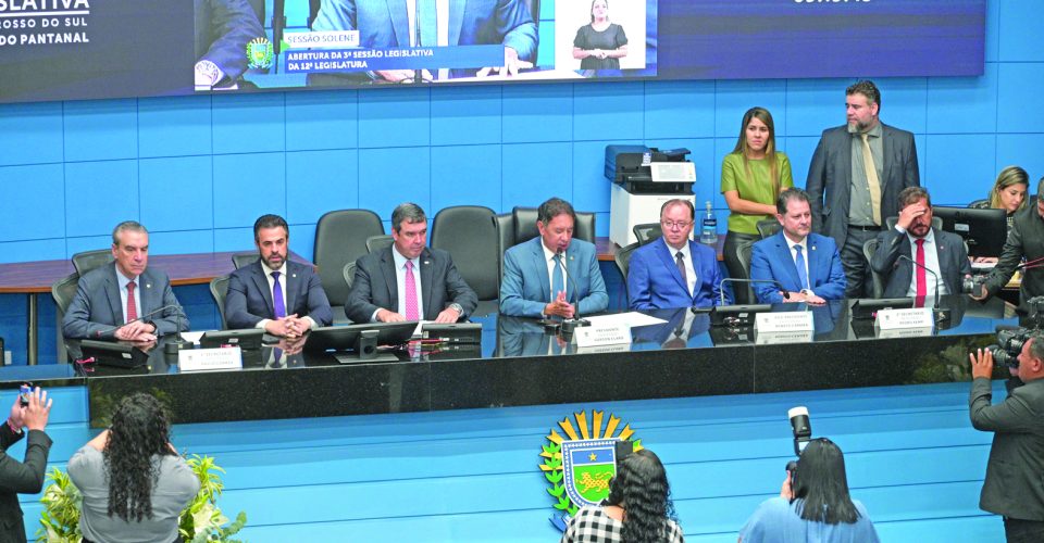 Solendiade de abertura oficial da Assembleia Legislativa de Mato Grosso do Sul - Foto: Nilson Figueiredo