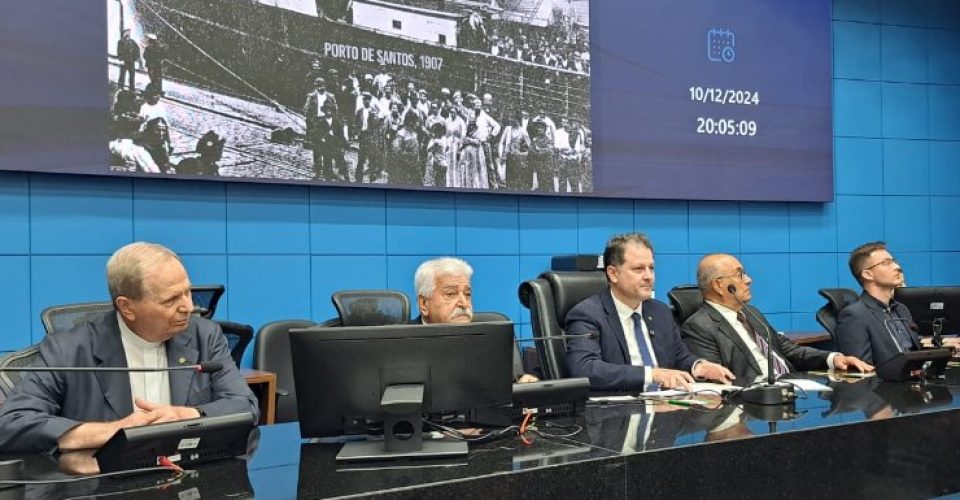 Os 150 anos da imigração italiana no Brasil foram celebrados pelo Parlamento Sul-Mato-Grossense - Foto: Wagner Guimarães/Alems