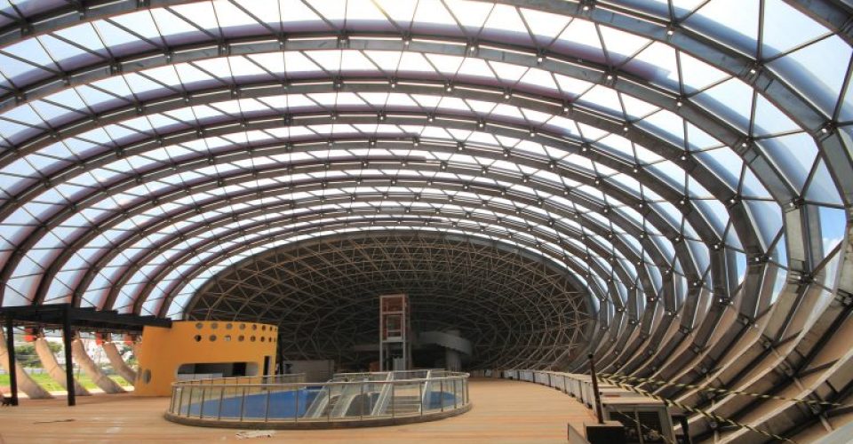 aquario do pantanal obra construcao parque das nacoes indigenas