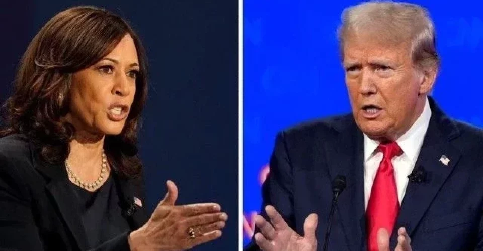 Kamala Harris e Donald Trump - Foto: reprodução