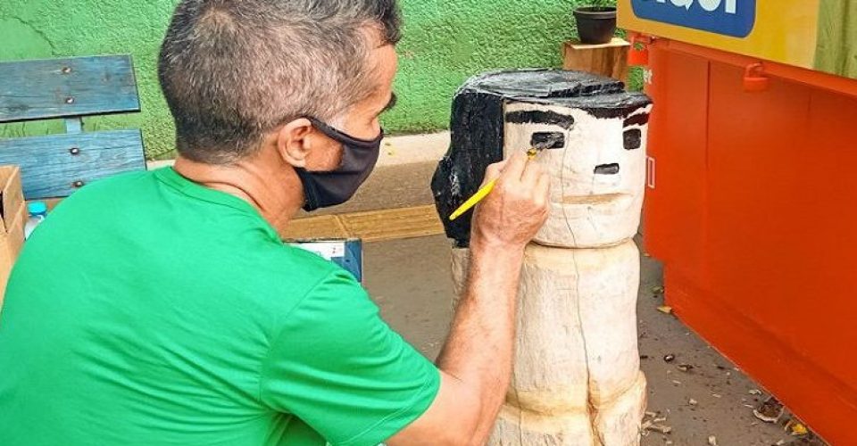 conceicao dos bugres bugrinho mariano artista obra de arte artesao artesanato escultura