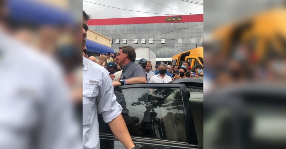 Bolsonaro no Mercadão