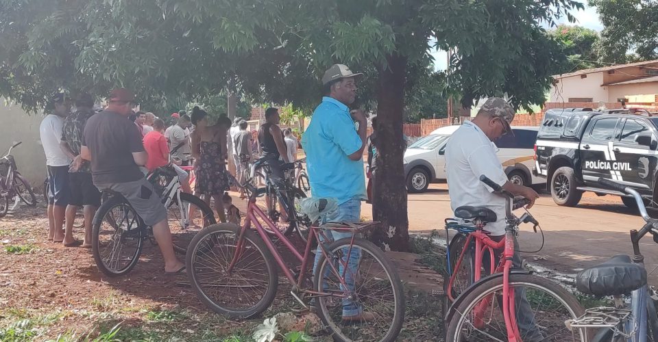 Casa onde aconteceu o crime em Sodrolândia
Foto: Chame a Imprensa