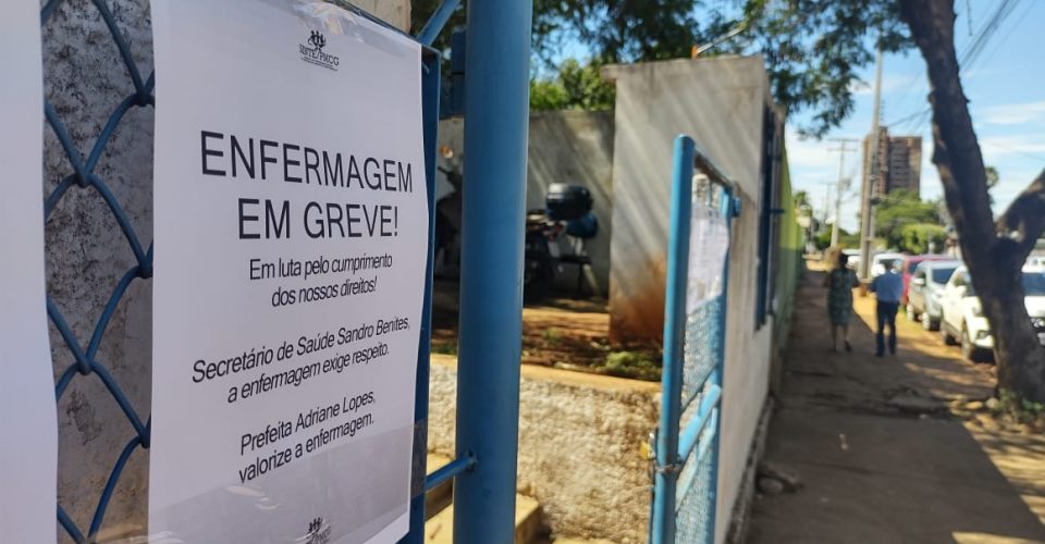 Greve enfermeiros