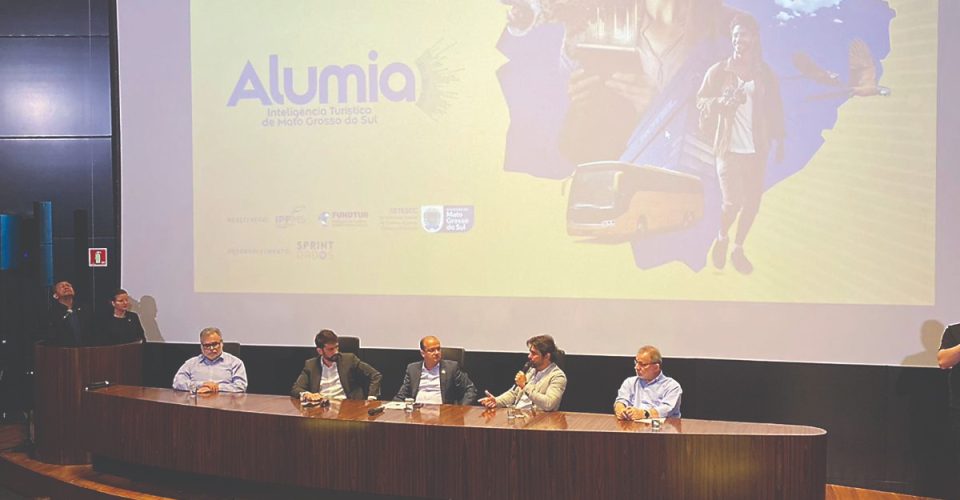 Foto: Lançamento ocorreu
ontem (26), no
Bioparque Pantanal e contou com autoridades