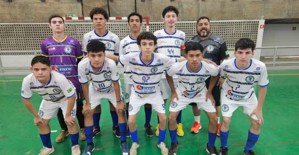 Chelsea Brasil MS representa o Estado na Taça Brasil de Futsal Sub-17 2024 — Foto: Divulgação