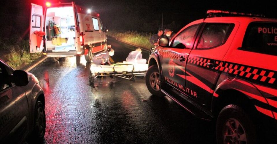 atropelamento por carreta