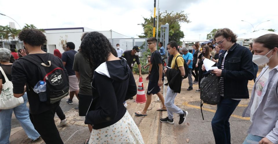 Abertura dos portões, segunda etapa do Exame Nacional do Ensino Médio (Enem) 2022.