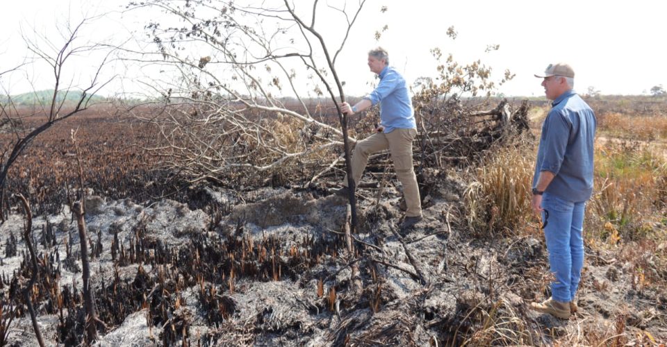 Queimadas atinge propriedades na região de Bonito