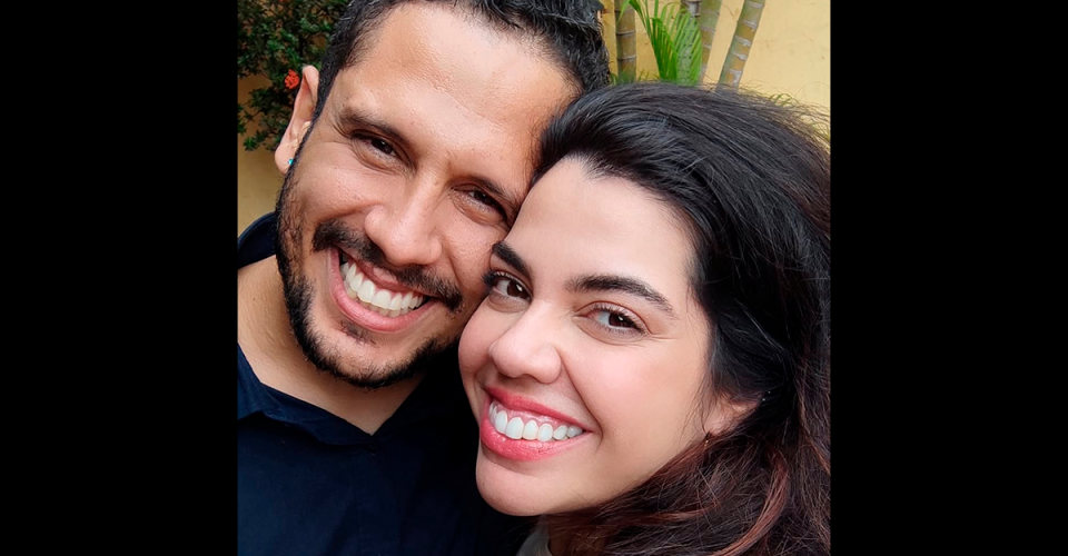 Vanessa Ricarte ao lado de Caio Cesar Nascimento - Foto: Reprodução/Redes Sociais