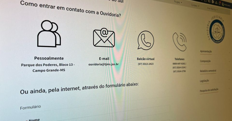 Ouvidoria Judiciária abresenta balançõ de 2023